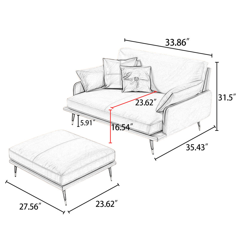 Momenty Zin Leather Armchair Wayfair
